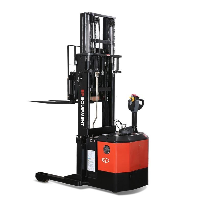 Buy online EP CQE15S Electric Walkie Reach Stacker Forklift Australia EFORKLIFT