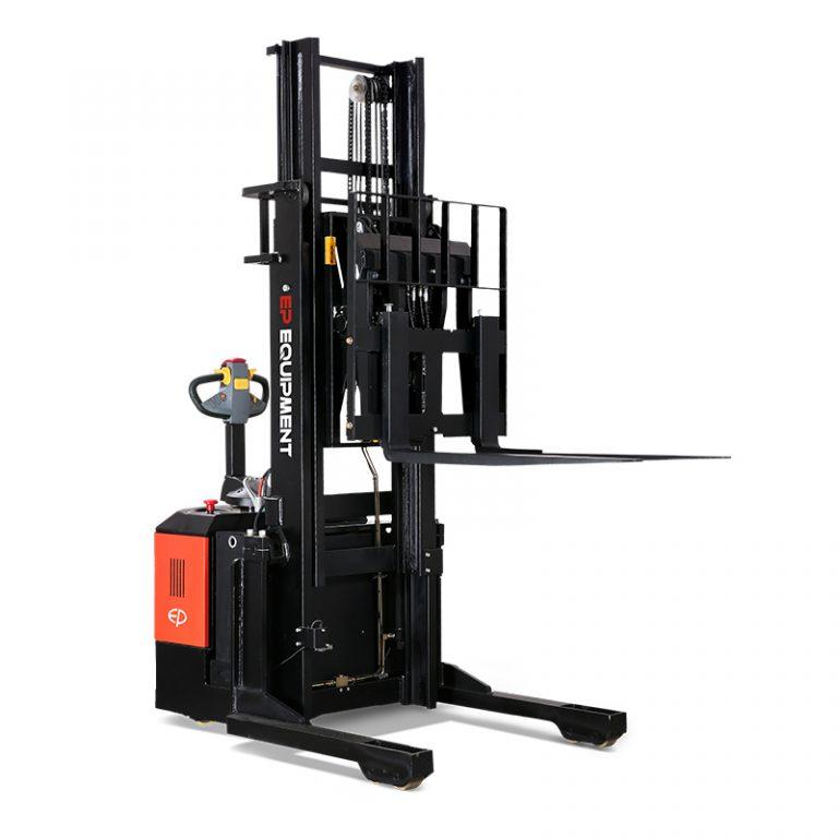 Buy online EP CQE15S Electric Walkie Reach Stacker Forklift Australia EFORKLIFT