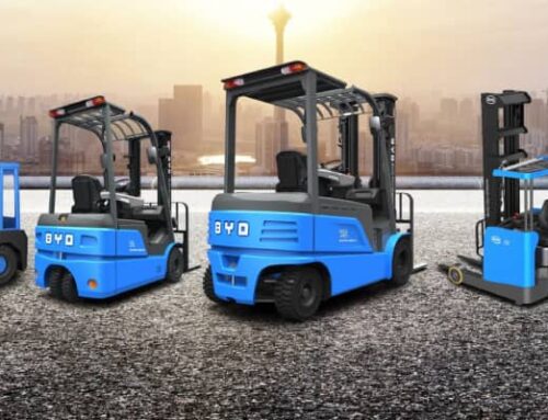 Videos of BYD Lithium forklifts