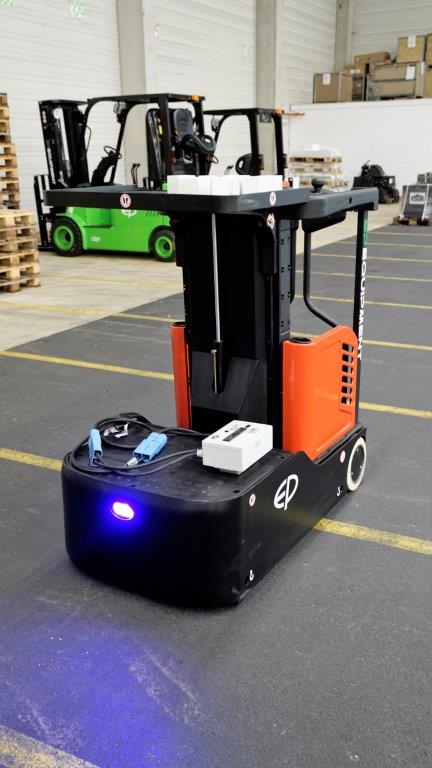AMG Battery in EP's Order Picker, JX0