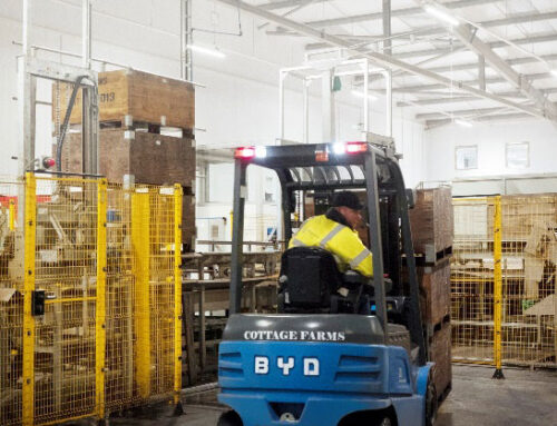BYD Electric Forklift Wins Environment Awards in UK