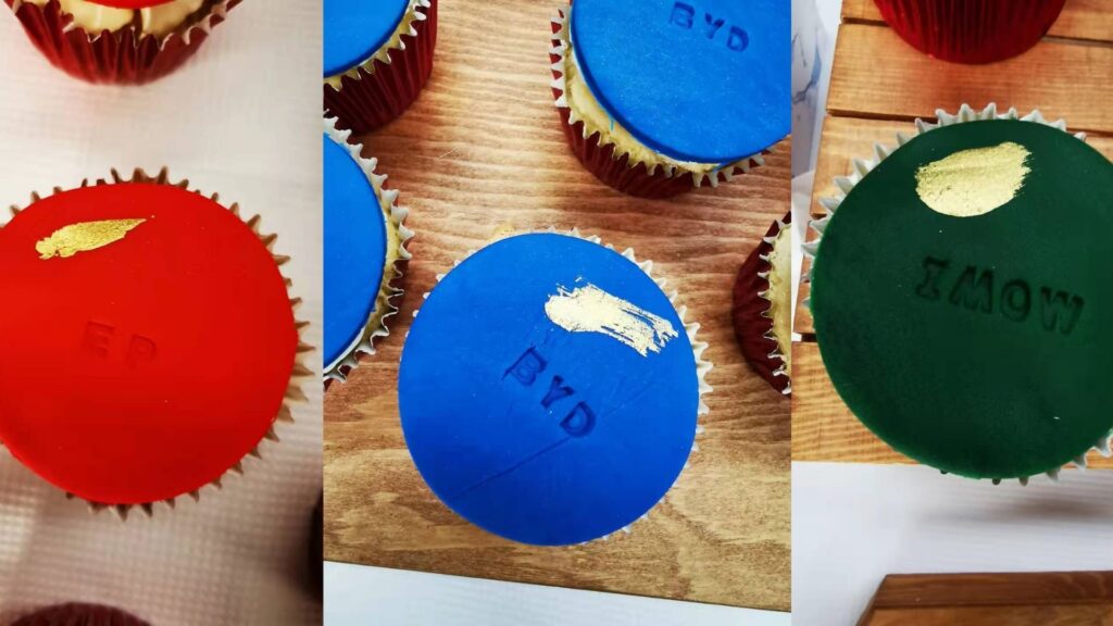 BYD cupcake